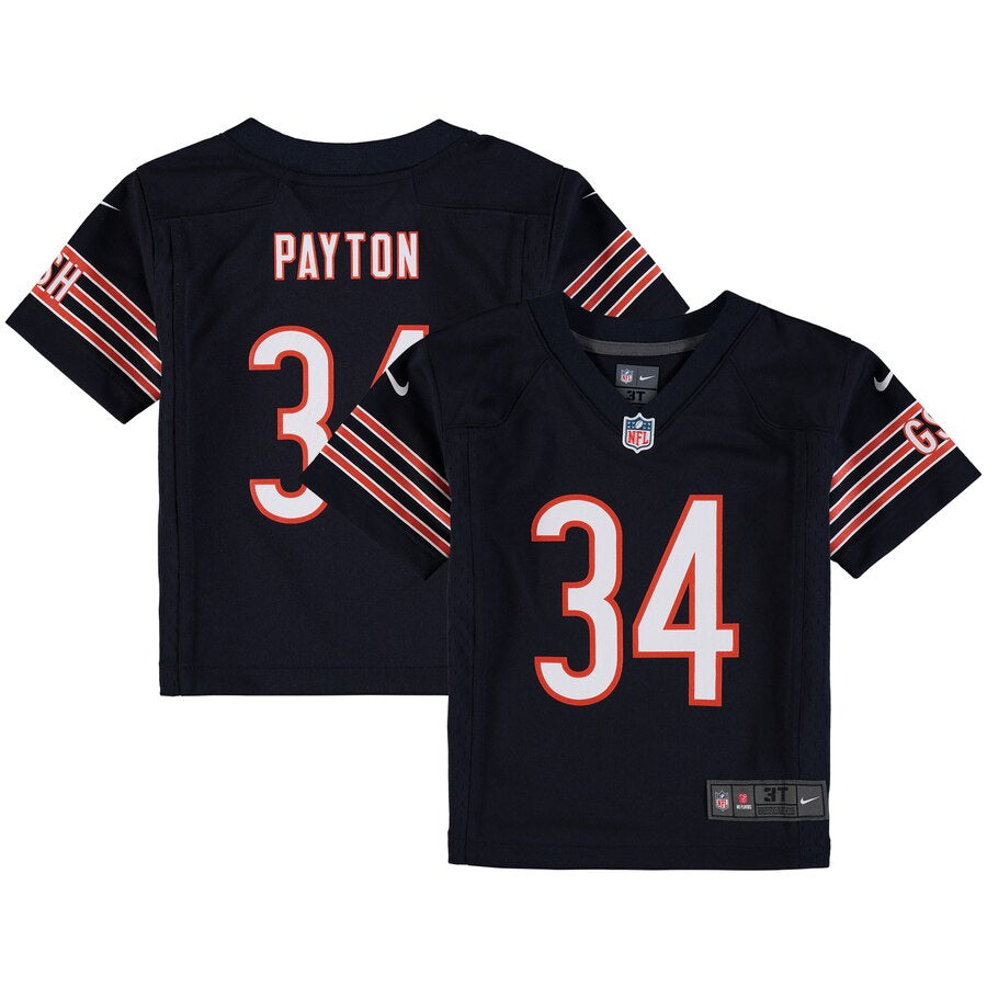 Chicago Bears Nike Game Alternate Jersey - White - Walter Payton