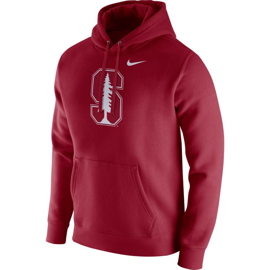 Nike Men's Stanford Cardinals Cardinal Club Arch Pullover Fleece Hoodie