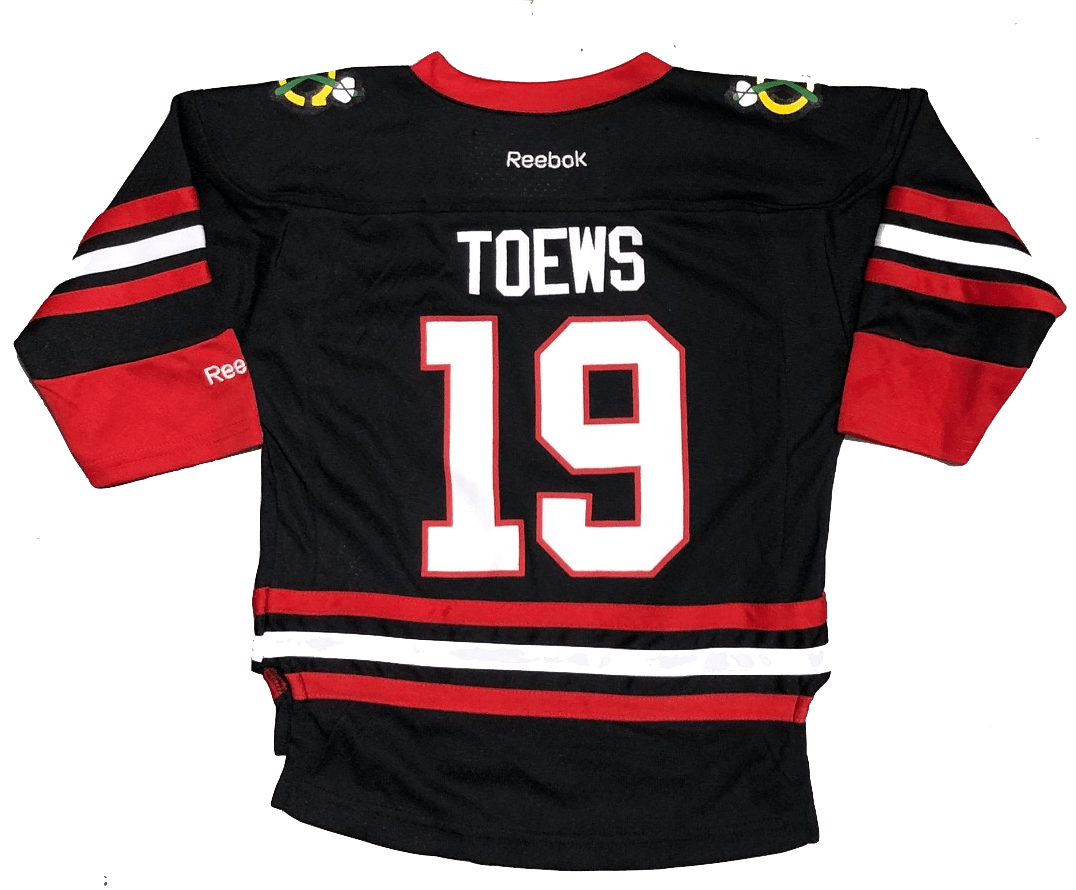 JONATHAN TOEWS CHICAGO BLACKHAWKS BLACK REEBOK PREMIER JERSEY NEW WITH TAGS