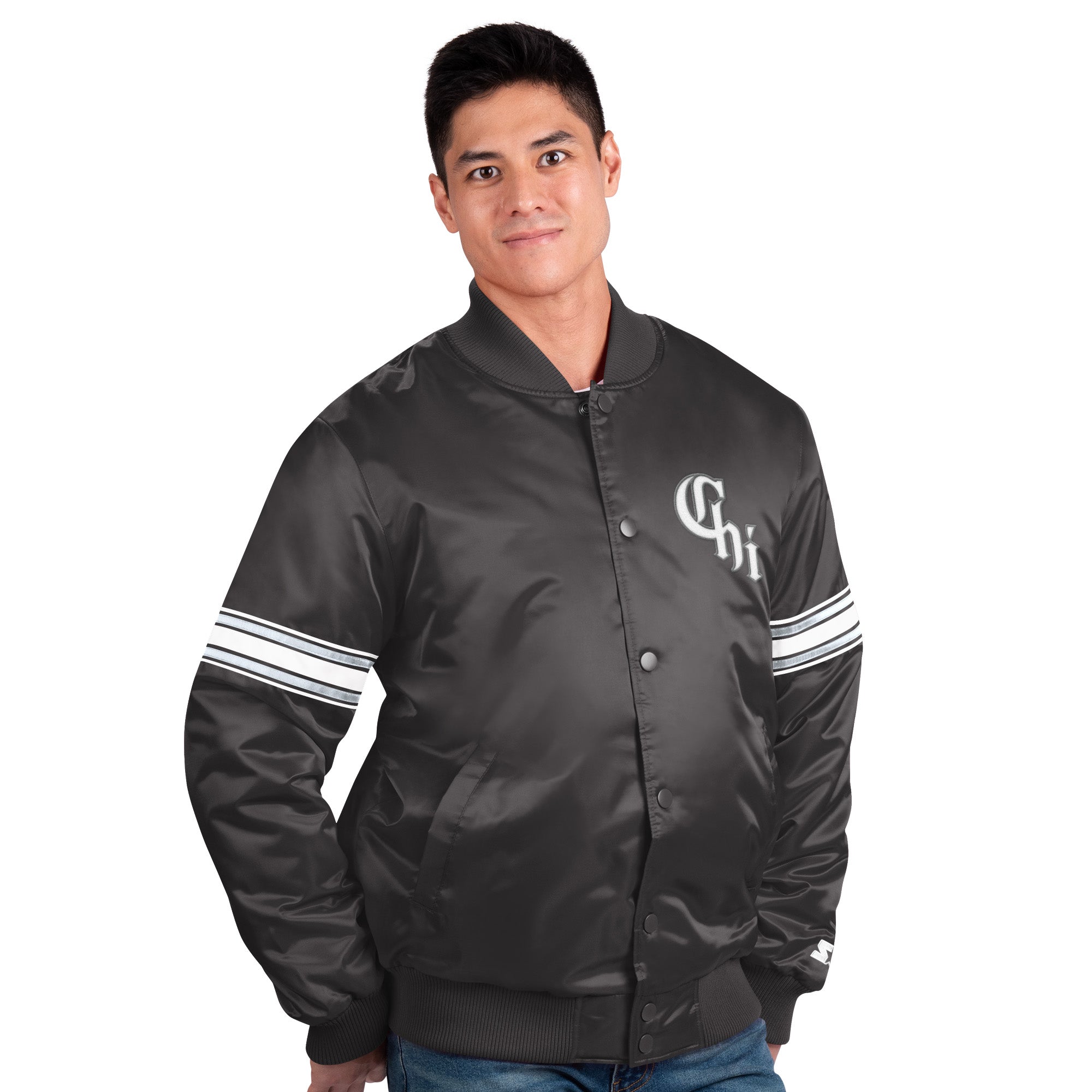 Chicago White Sox City Collection Lightweight Satin Jacket