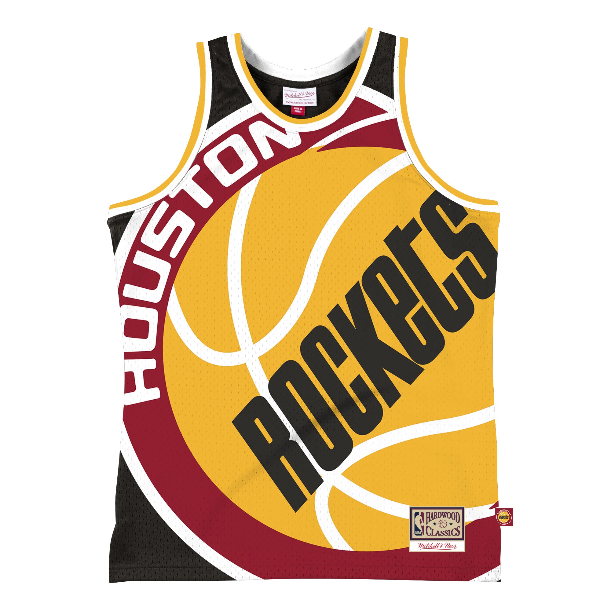 New York Knicks Big Face Mitchell & Ness Men's NBA Hardwood Classics Jersey  Sz L