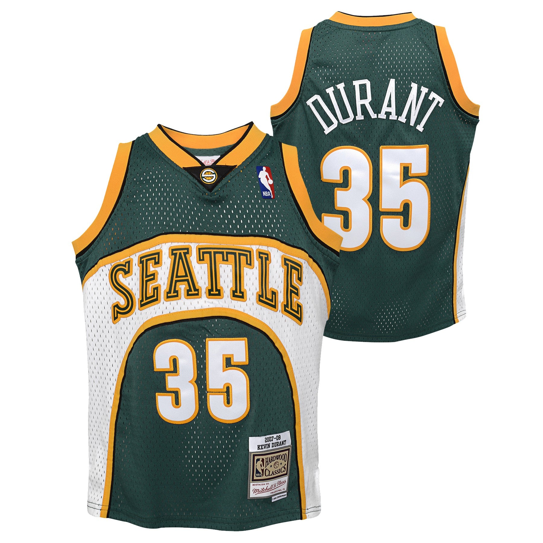  Mitchell & Ness Durant 35 Replica Swingman Seattle