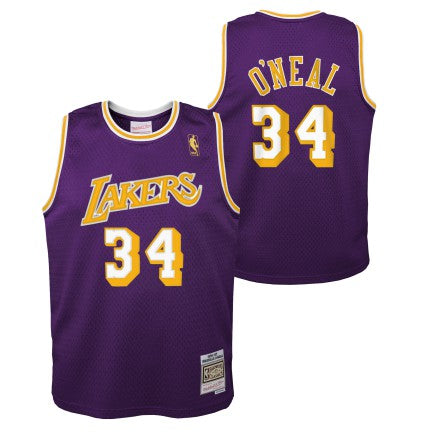  Shaquille O'Neal Los Angeles Lakers Men's 1996 Black