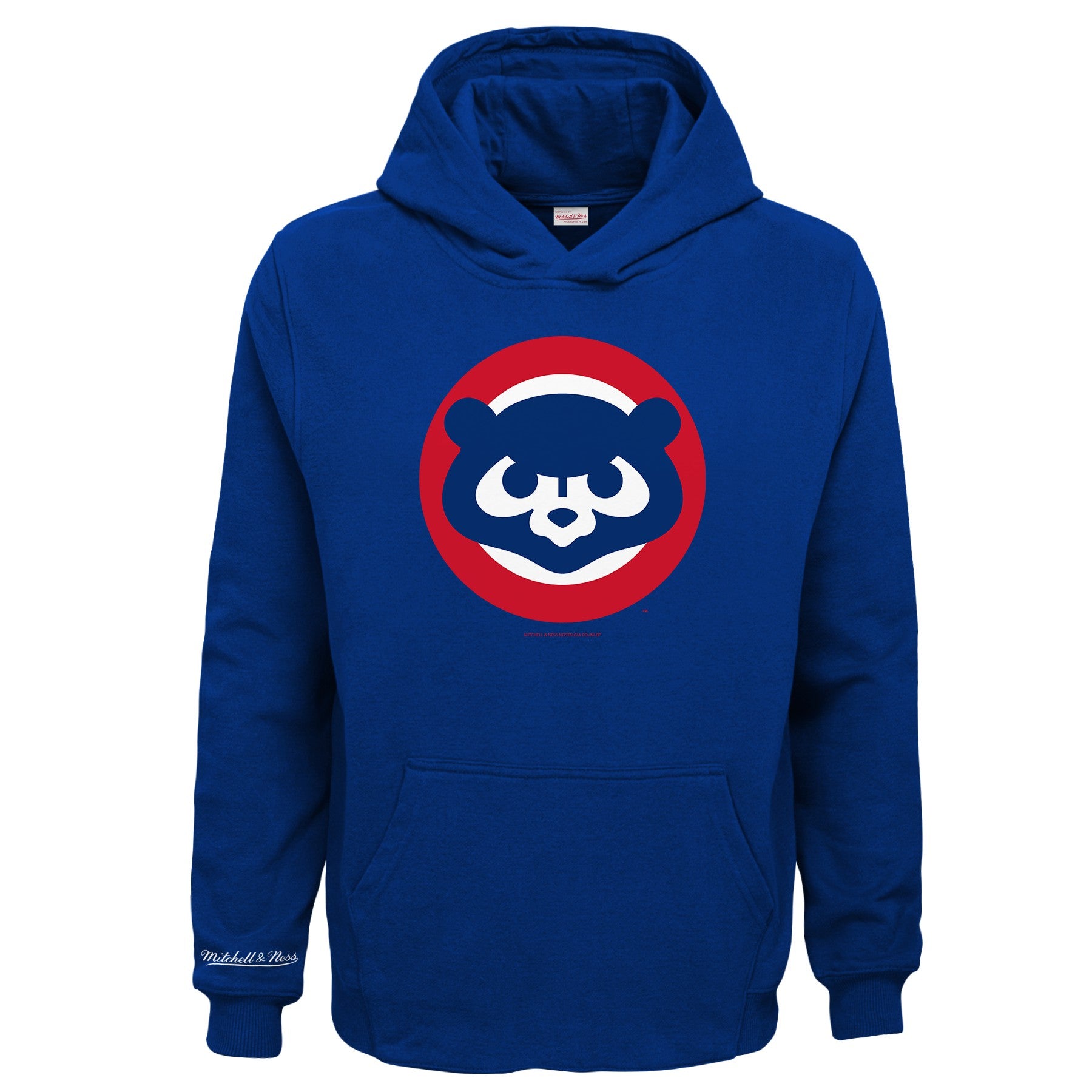 Youth Los Angeles Dodgers Royal Cooperstown Collection Retro Logo Pullover  Hoodie