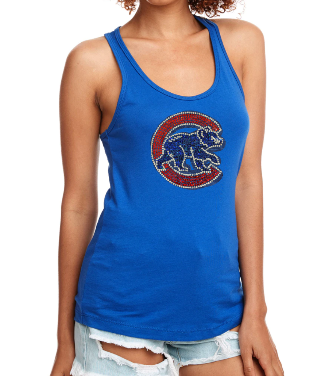 MLB Los Angeles Dodgers Women's Poly Rayon Tank Top - S