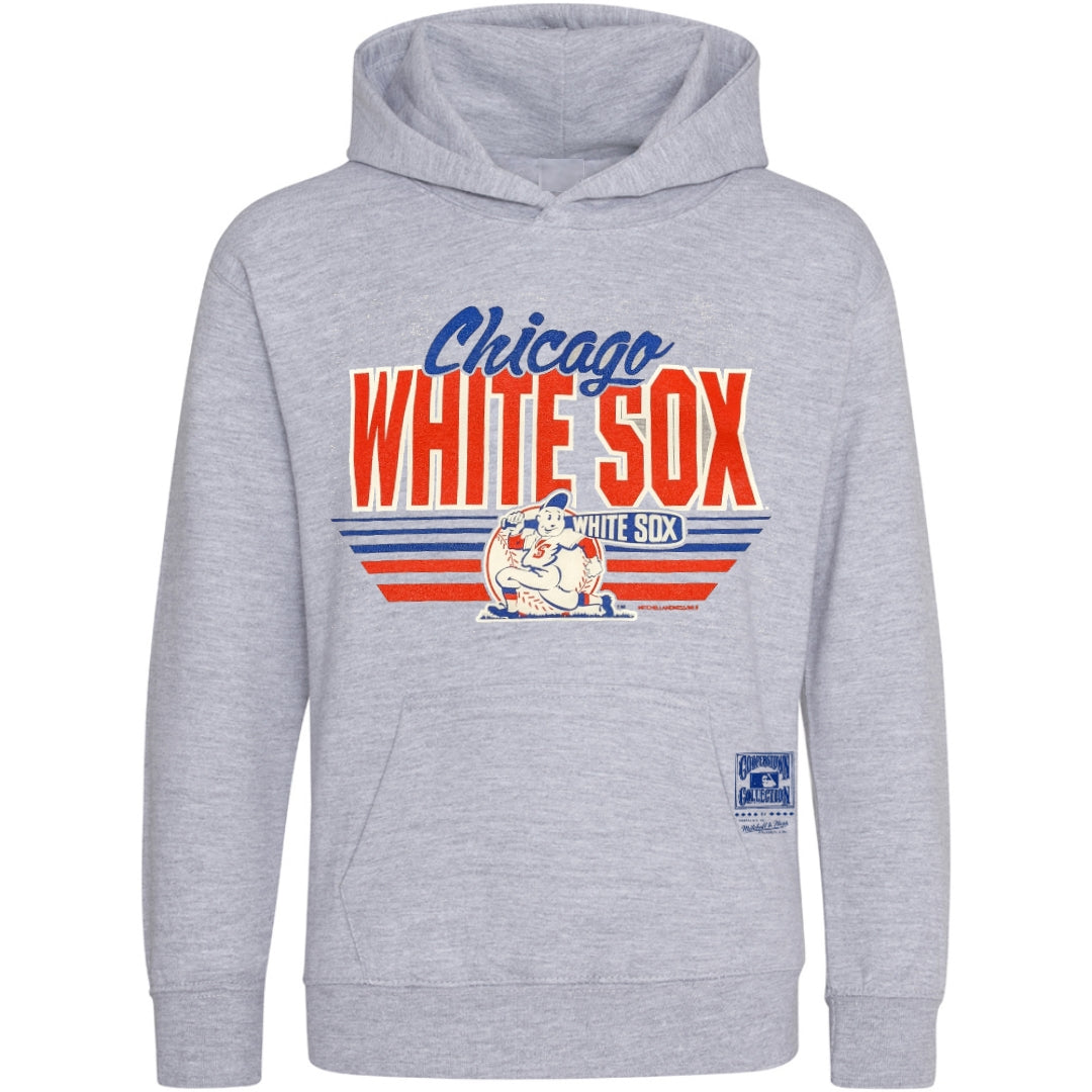 Men's Mitchell & Ness Heather Gray Boston Red Sox Cooperstown