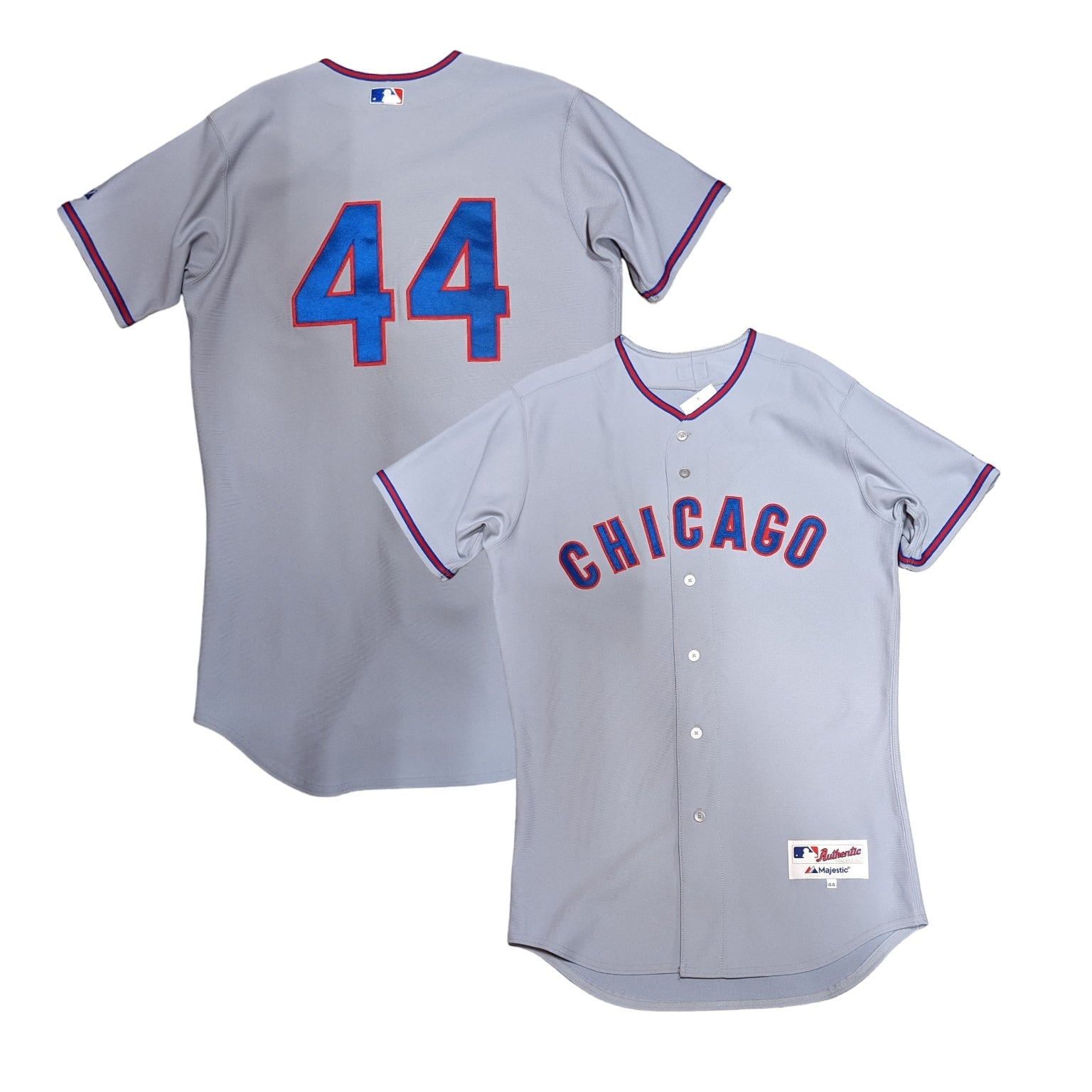 Chicago Cubs Anthony Rizzo Nike Road Replica Jersey With Authentic
