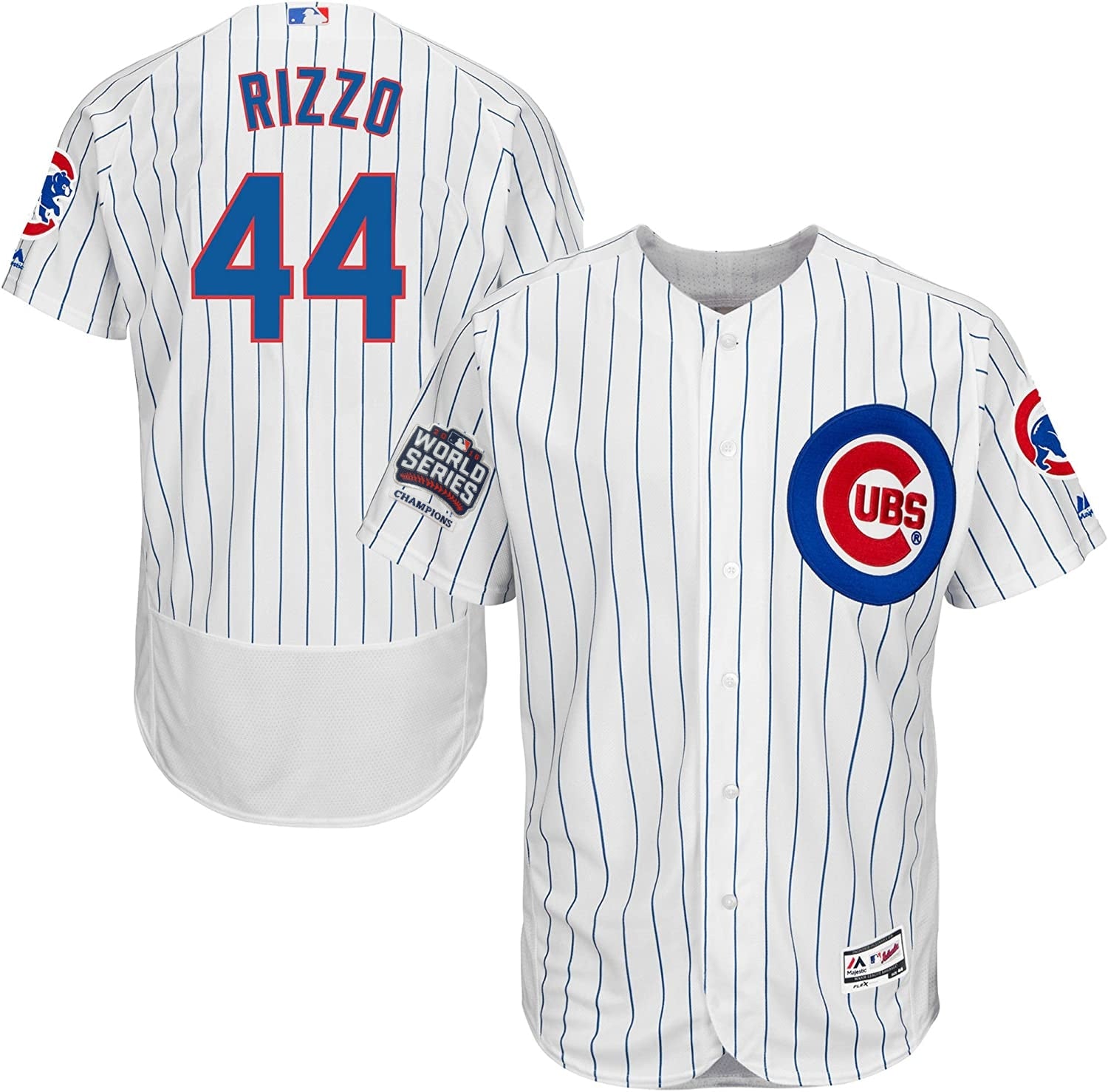 Majestic Men's Anthony Rizzo Chicago Cubs Flexbase On-Field Jersey