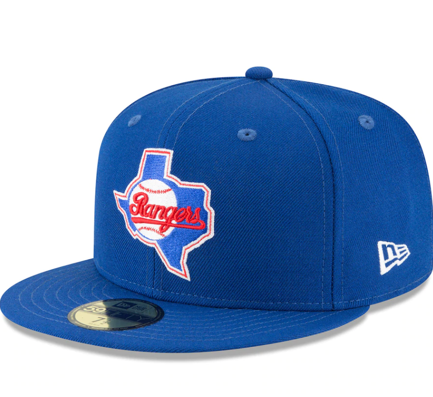 Men's New Era Texas Rangers Royal On-Field 59FIFTY Fitted Cap