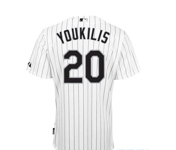 Buy MLB Youth Chicago White Sox Kevin Youkilis Home Replica