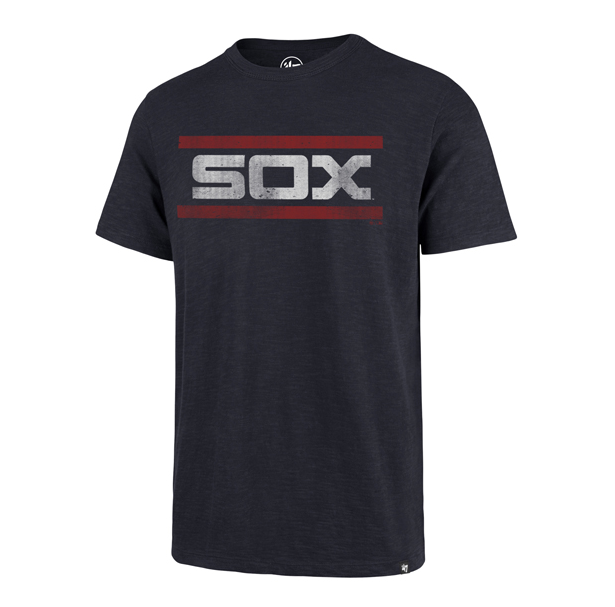 47 Chicago White Sox Cooperstown Carolina Grit Wordmark Scrum T Mens Medium