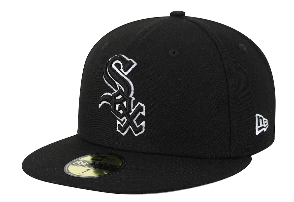 Atlanta Braves New Era Black on Black Dub 59FIFTY Fitted Hat