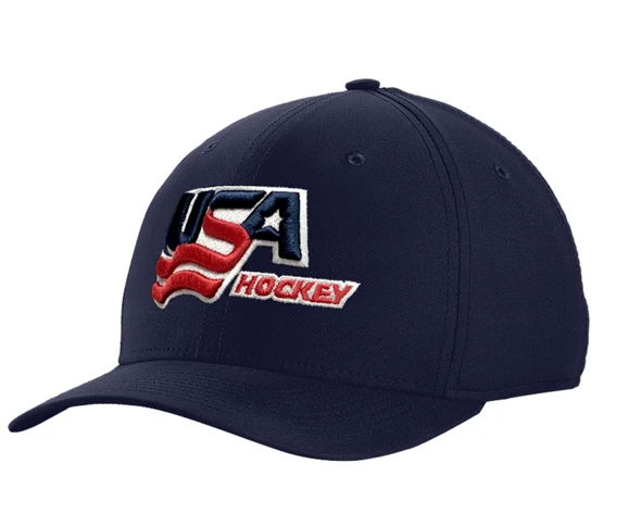 Nike Atlanta Braves Dri-fit Swoosh Flex Cap in Blue for Men