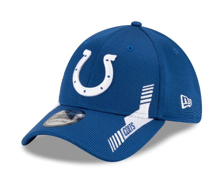 Men's Indianapolis Colts New Era Royal/Black 2021 NFL Sideline