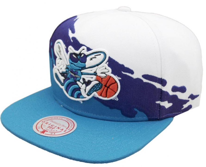 Men's Mitchell & Ness Duke Blue Devils Paintbrush Snapback Hat Cap