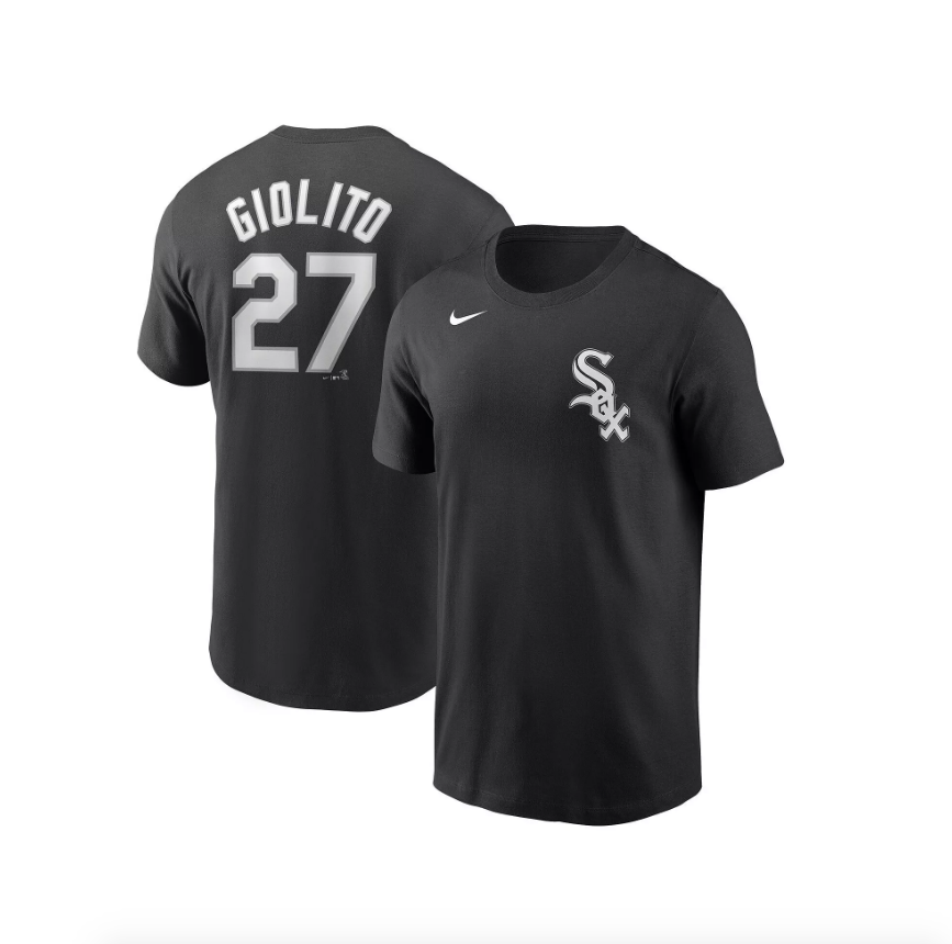 Chicago White Sox Nike Official Replica Home Jersey - Mens with Giolito 27  printing