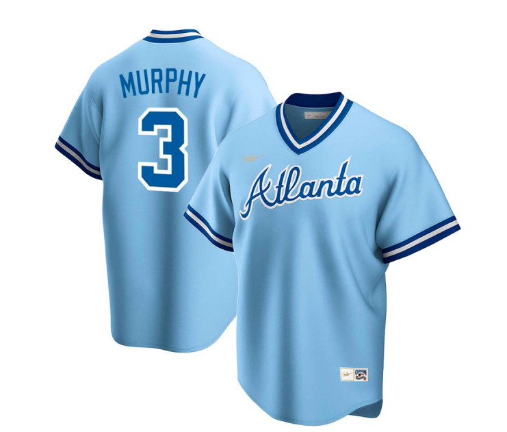 Men's Nike Dale Murphy Atlanta Braves Blue Cooperstown Collection Play