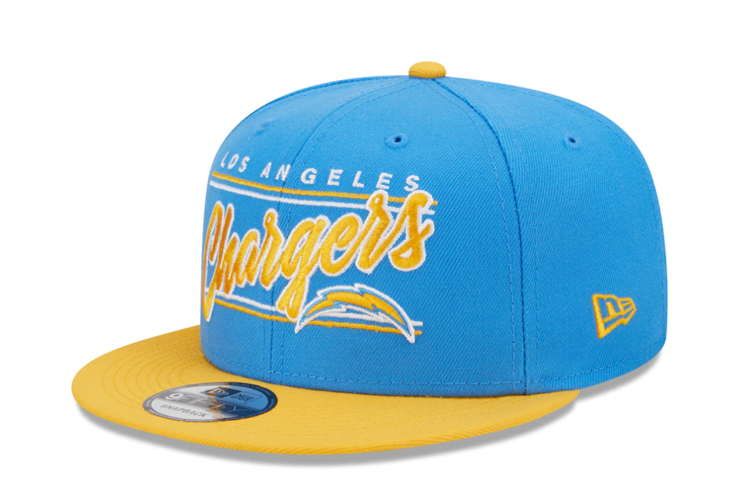 2022 NFL Draft Los Angeles Chargers Fitted Hat New Era 59FIFTY