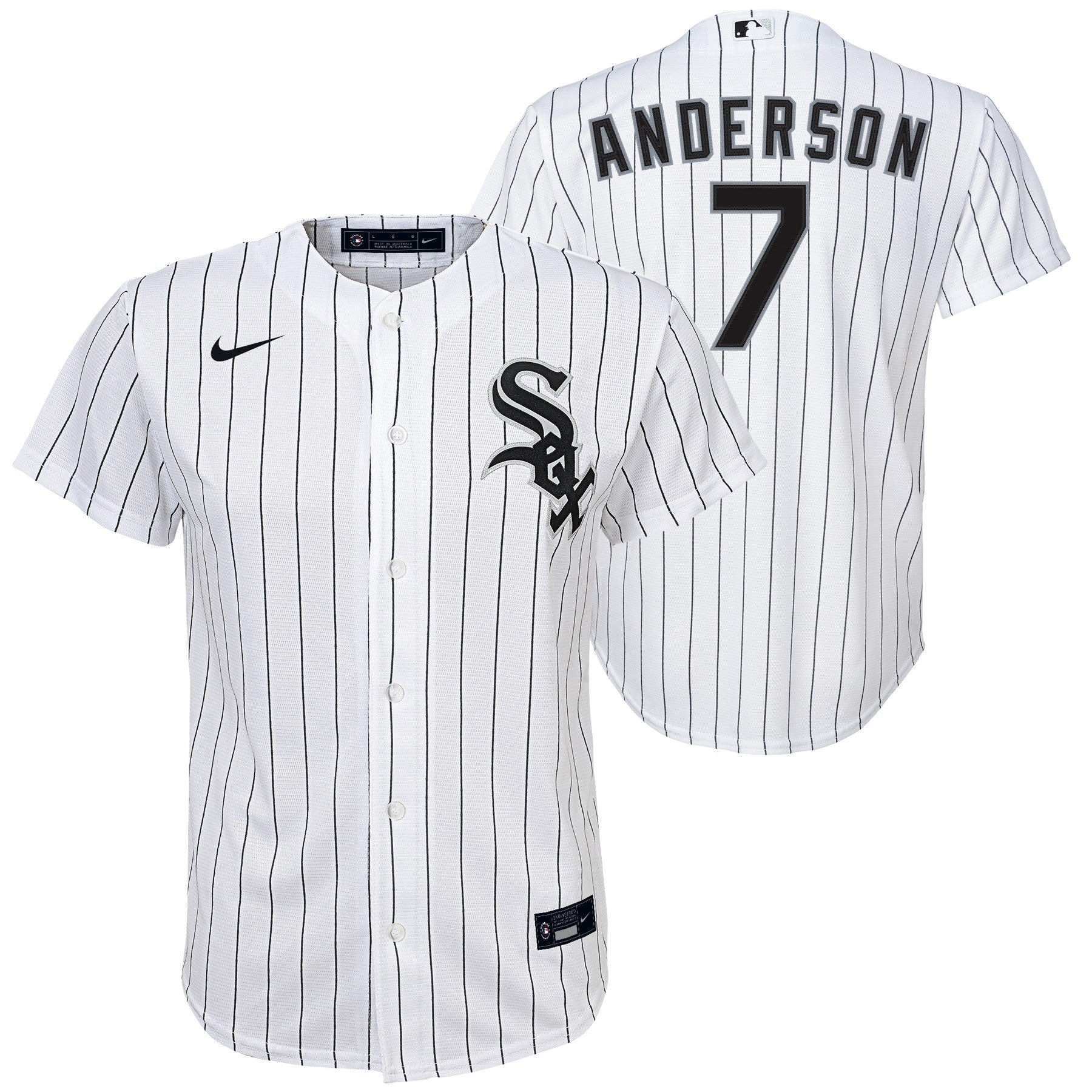 Tim Anderson Chicago White Sox Home Men's Replica Jersey