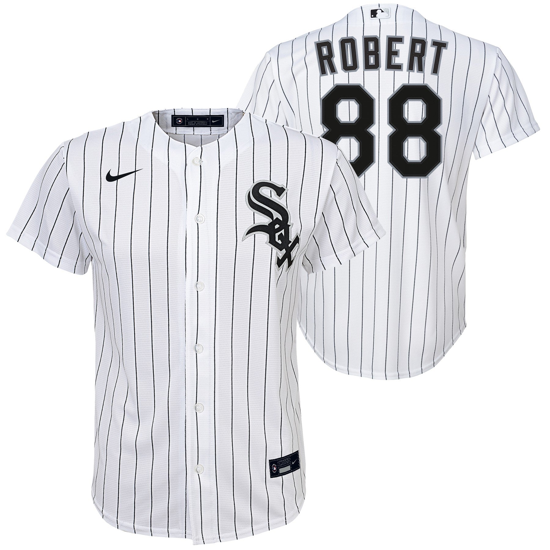 Luis Robert Chicago White Sox Black Alternate Replica Men's Jersey