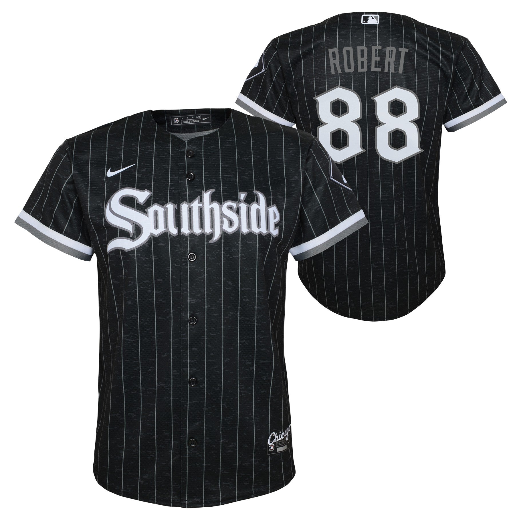 Nike Chicago White Sox City Connect Southside Baseball Jersey Luis