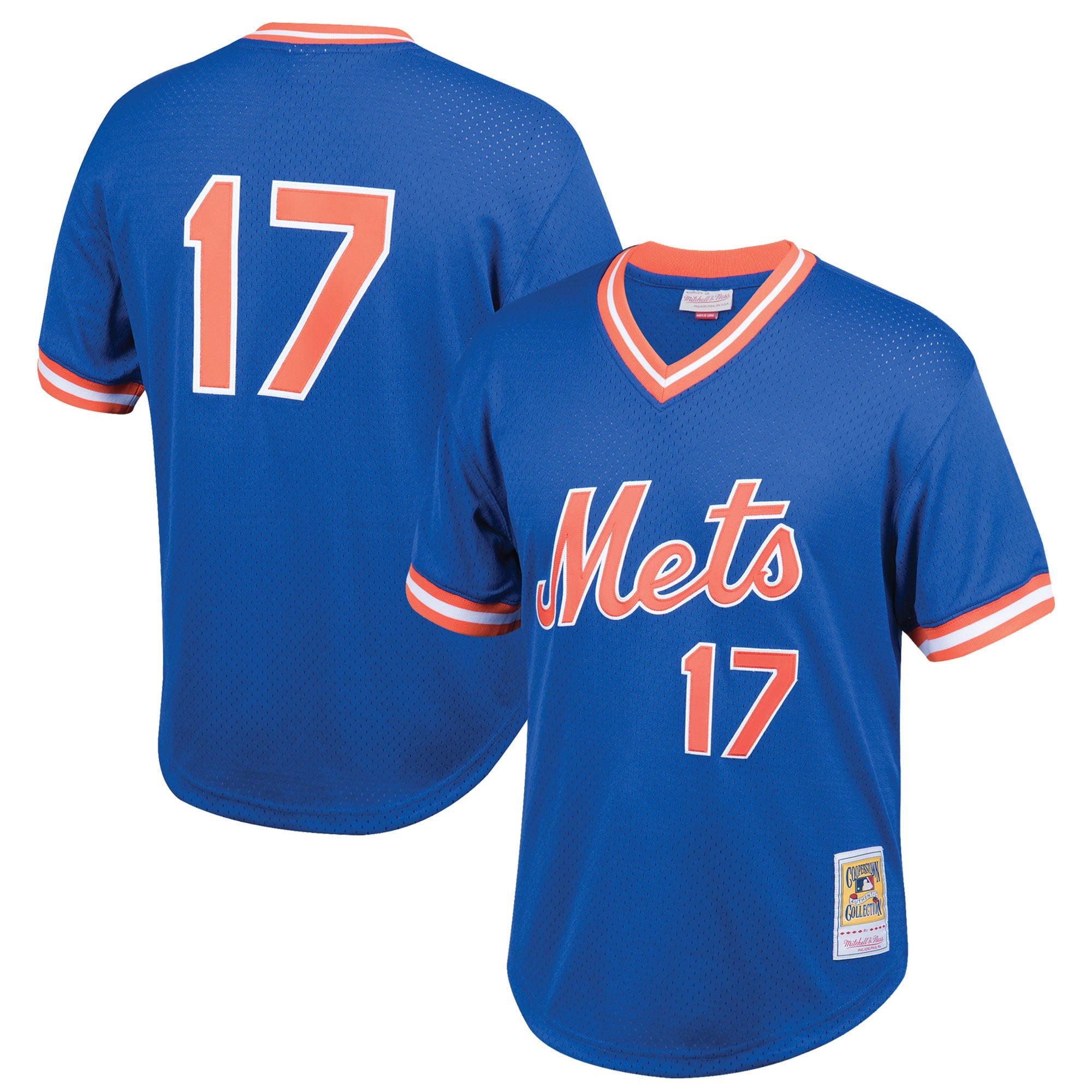 Mike Piazza New York Mets Mitchell & Ness Youth Cooperstown Collection  Batting Practice Jersey - Royal