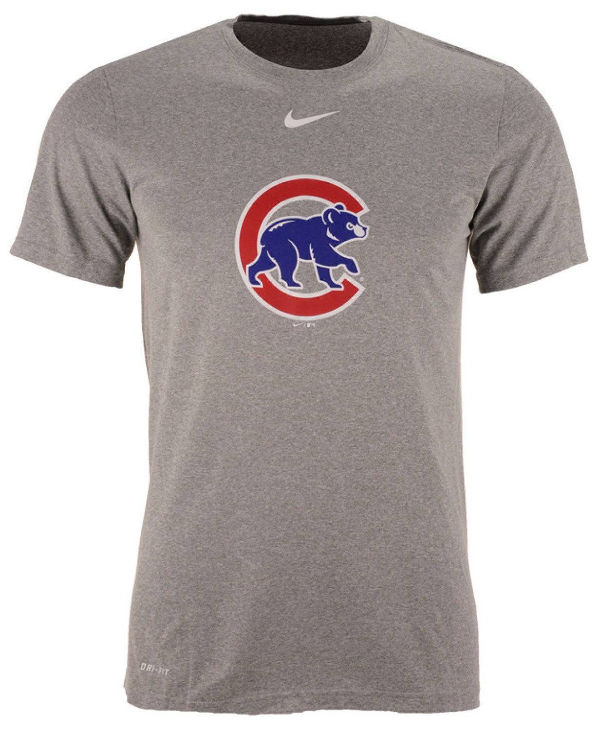 Chicago Cubs Nike Legend Batting Practice Primary Logo Performance T-S