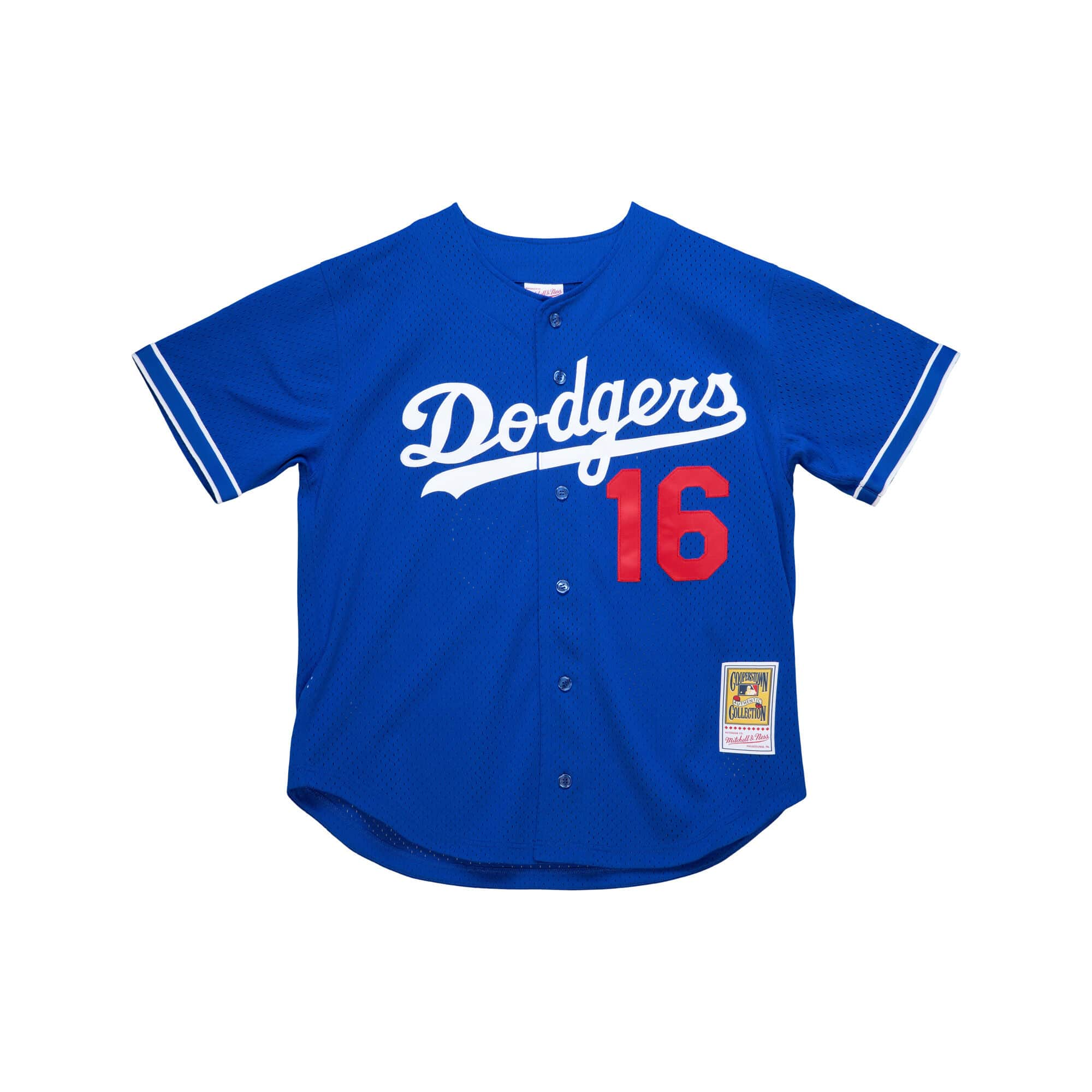 Men's Los Angeles Dodgers Hideo Nomo Mitchell & Ness White Cooperstown  Collection Authentic Jersey