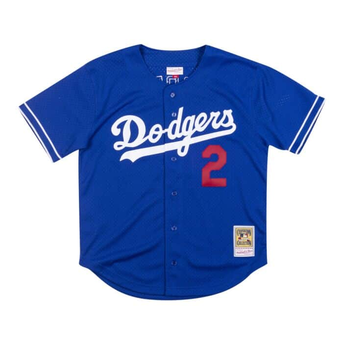 Mitchell & Ness MLB Los Angeles Dodgers Button Front Jersey