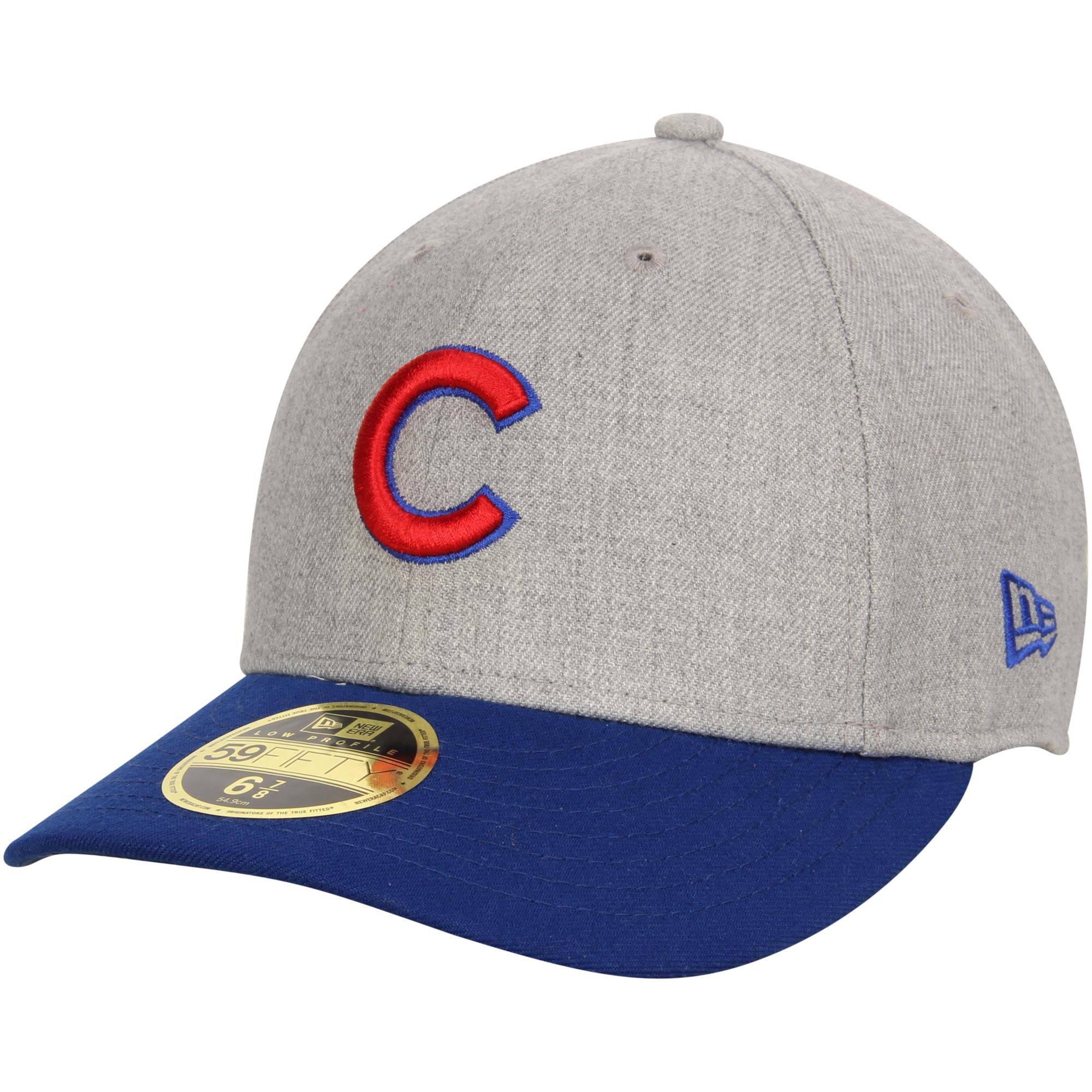 Men's New Era Heathered Gray/Royal Texas Rangers Change Up Low