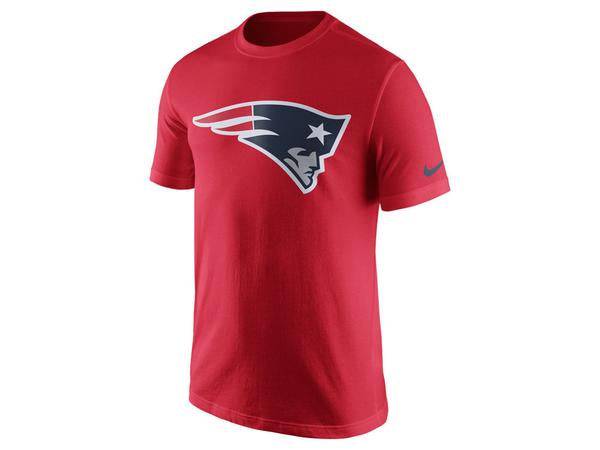 Men's New England Patriots Stadium Wave White T-Shirt