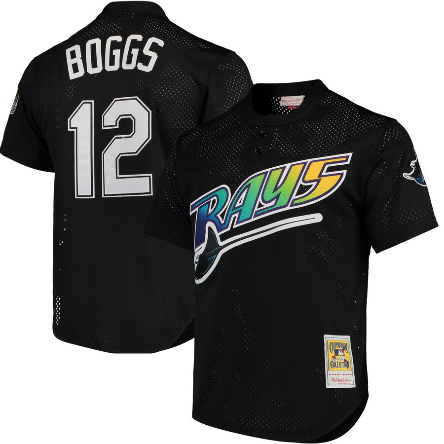 TAMPA BAY DEVIL RAYS Authentic Mitchell & Ness 1998 Wade Boggs