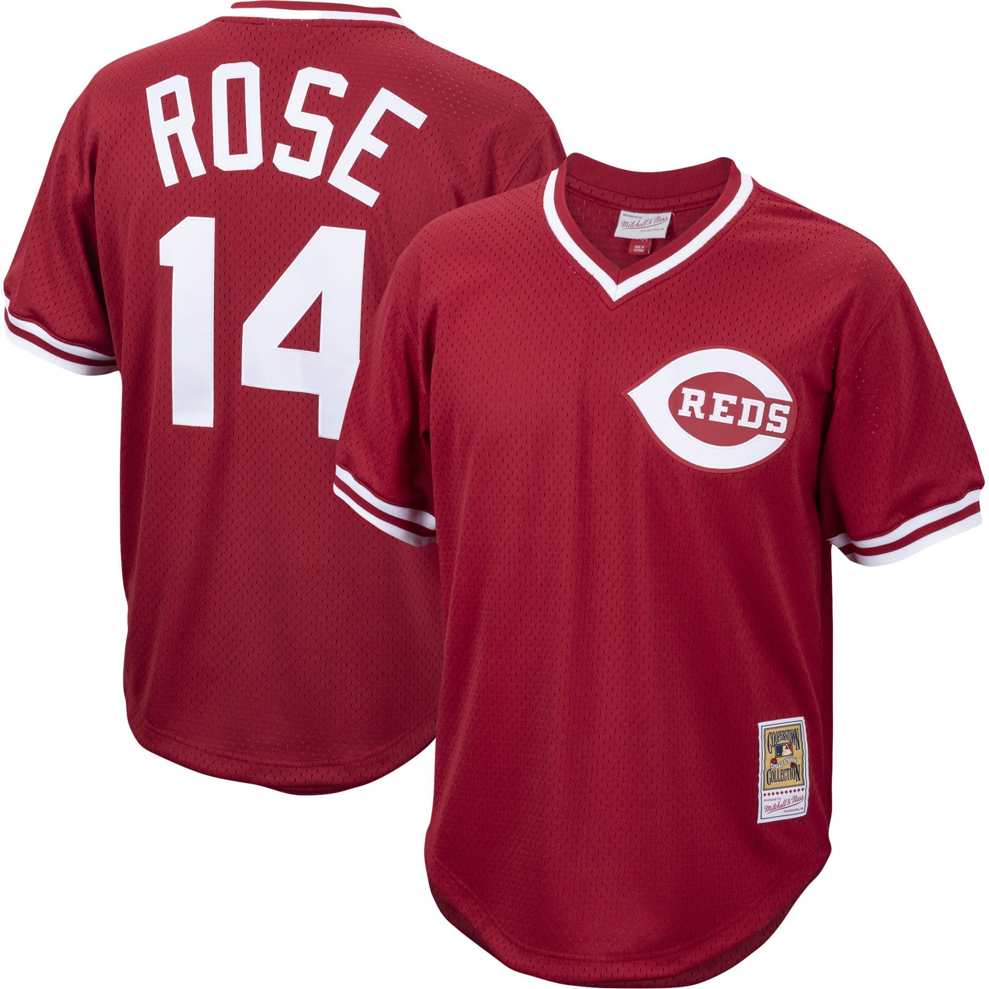 Mitchell & Ness Pete Rose Light Blue Philadelphia Phillies Cooperstown Collection Authentic Jersey