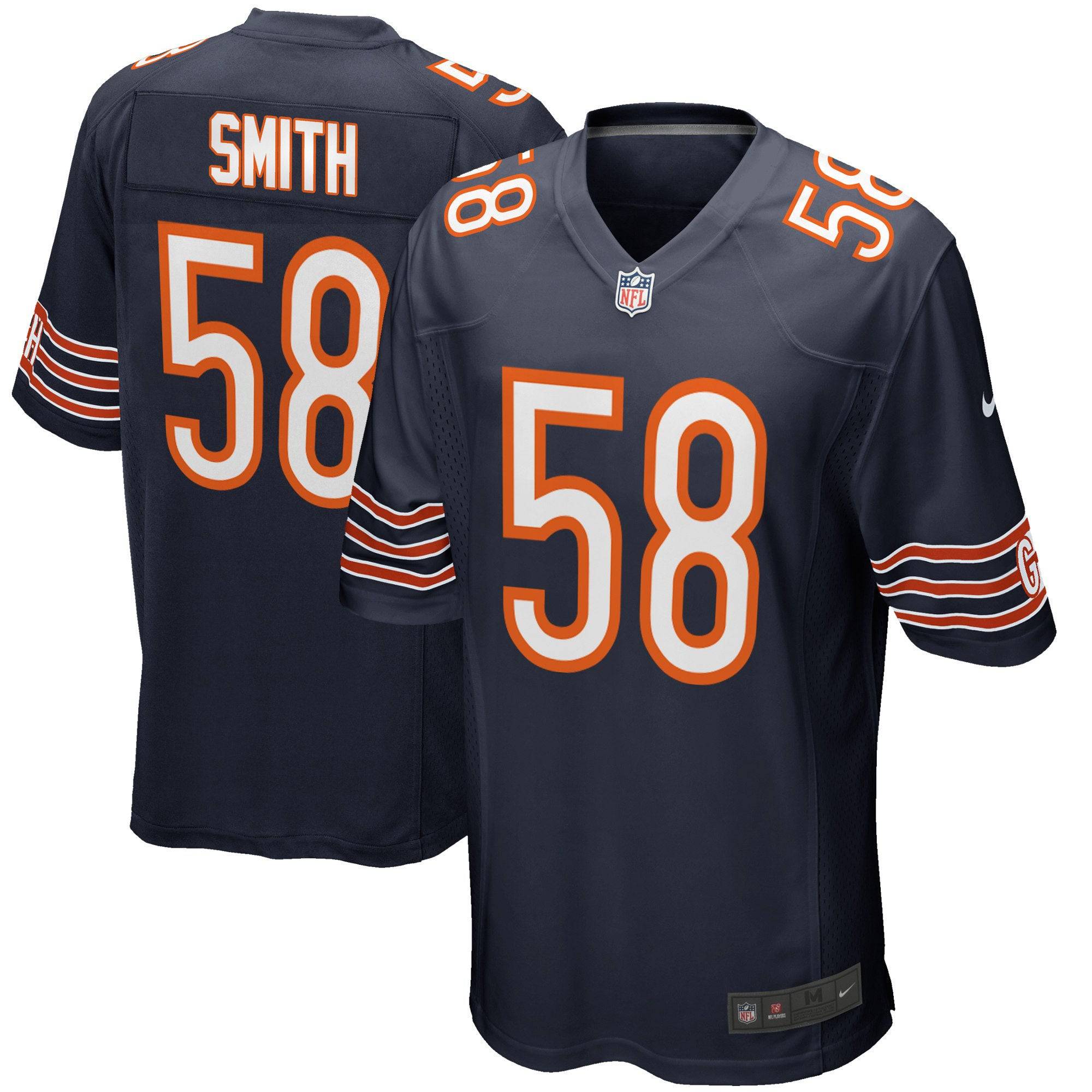 : NFL PRO LINE Men's Roquan Smith Navy Chicago Bears Team  Replica Player Jersey : Sports & Outdoors