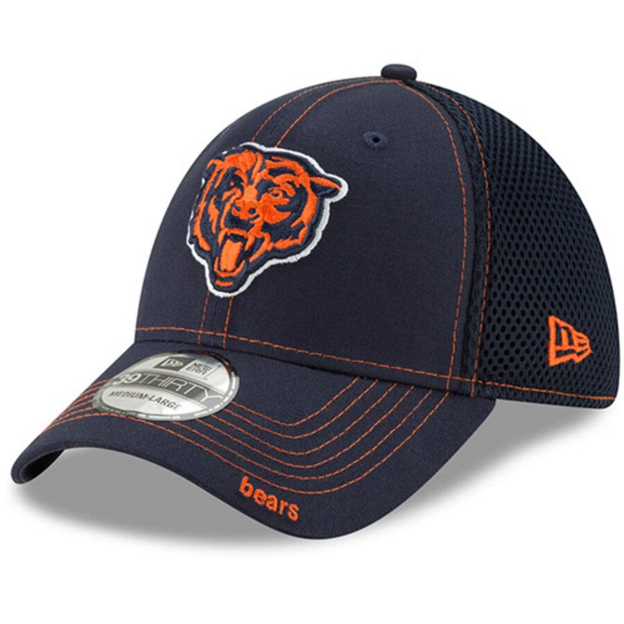 Chicago Bears New Era 39Thirty Baseball Hat Cap Medium Large NFL Football  GSH