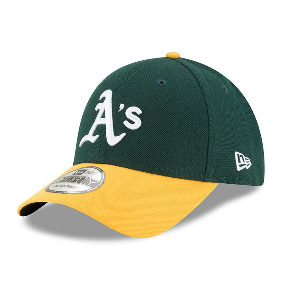 Men's Oakland Athletics New Era Green/Yellow MLB Team Classic 39THIRTY Flex  Hat