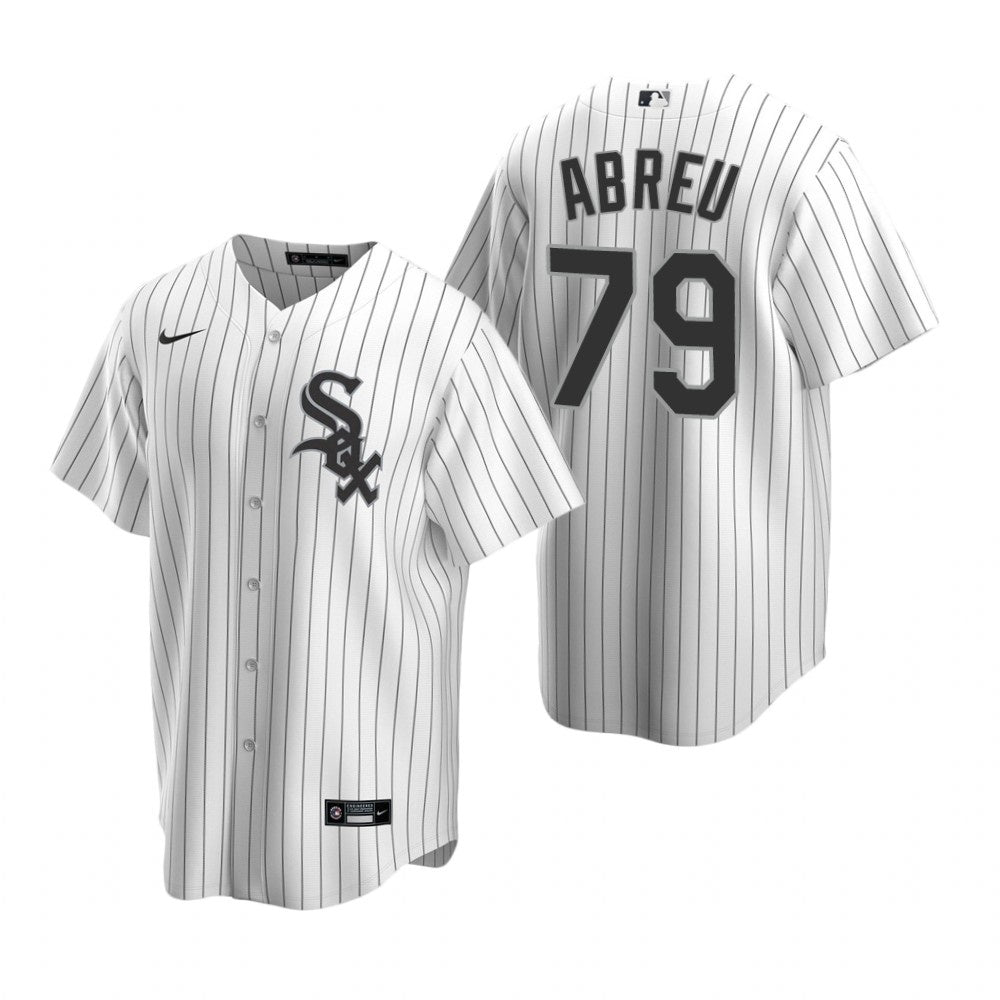 Jose Abreu Chicago White Sox Nike Home White Cooperstown Replica Jersey