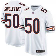 Mike Singletary Chicago Bears Nike Game Retired Player Jersey - Navy