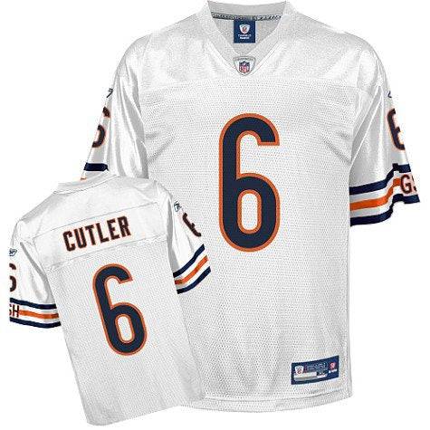 Youth Chicago Bears Jay Cutler Nike White Game Jersey