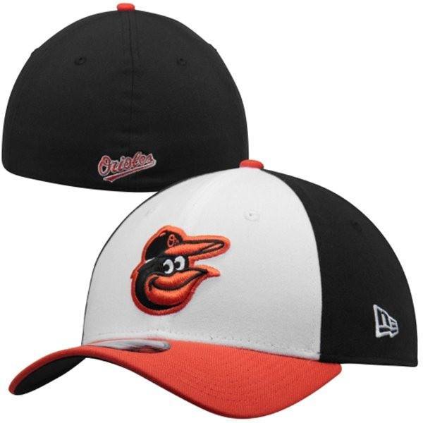 Baltimore Orioles Hat Baseball Wool Fitted Cap 7-1/8 New Era Black & Orange  MLB