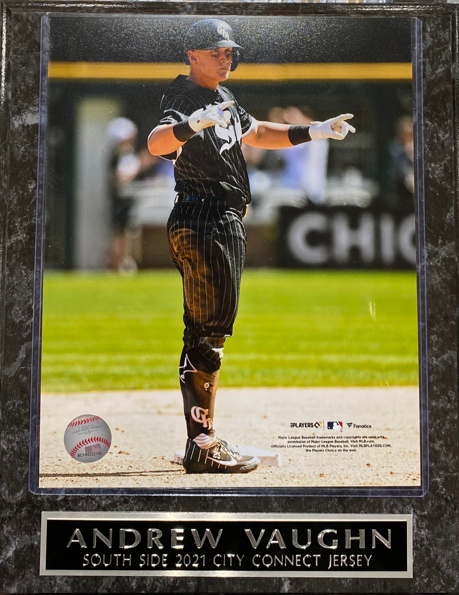 Andrew Vaughn Chicago White Sox Plaque