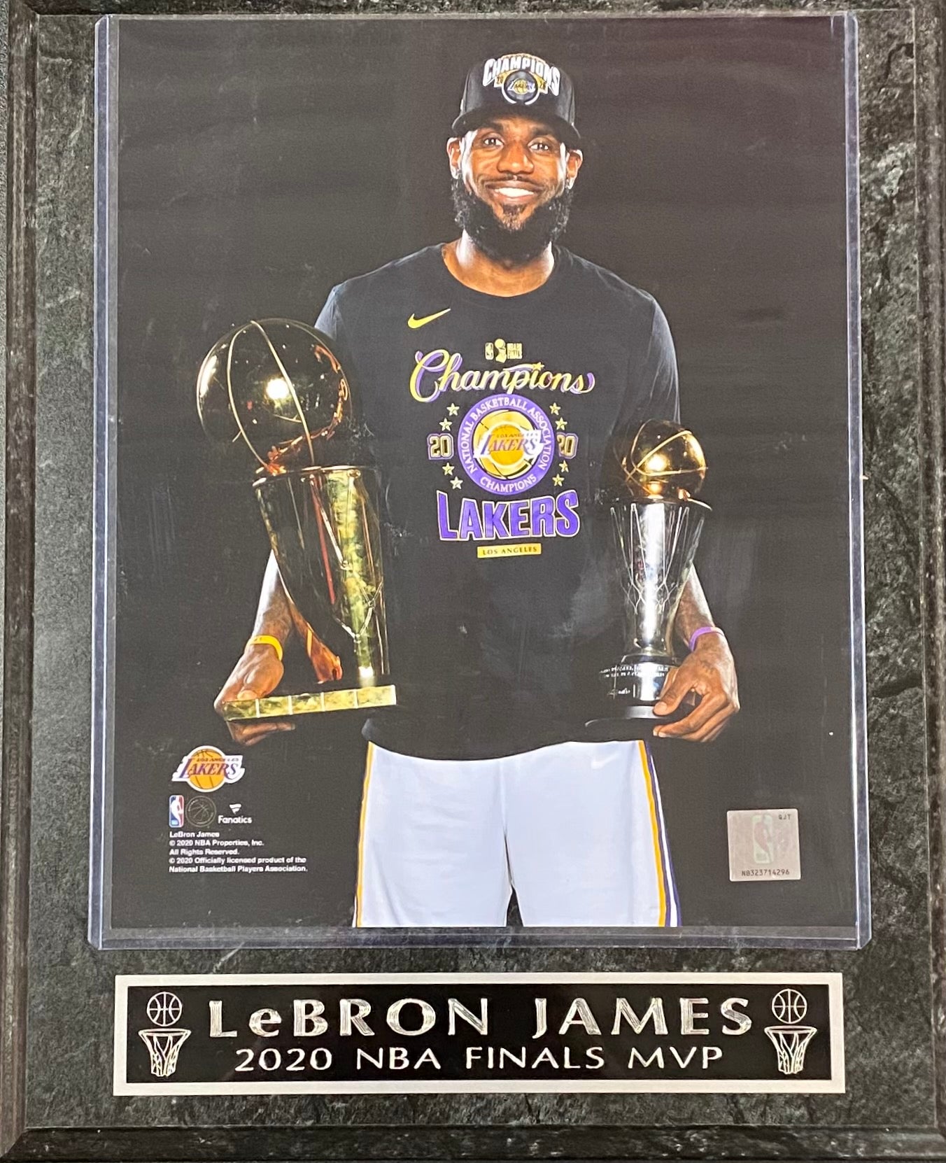 LeBron James: Black Jersey - Officially Licensed NBA Removable