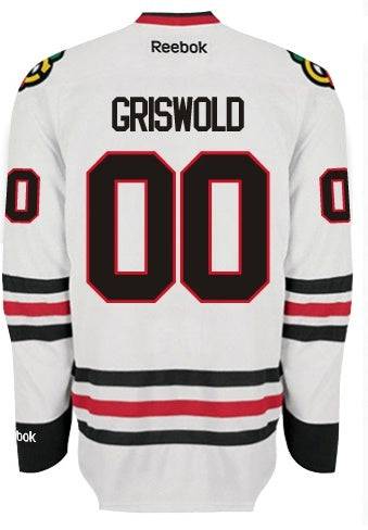 Clark Griswold Chicago Blackhawks Home Red Breakaway Jersey by