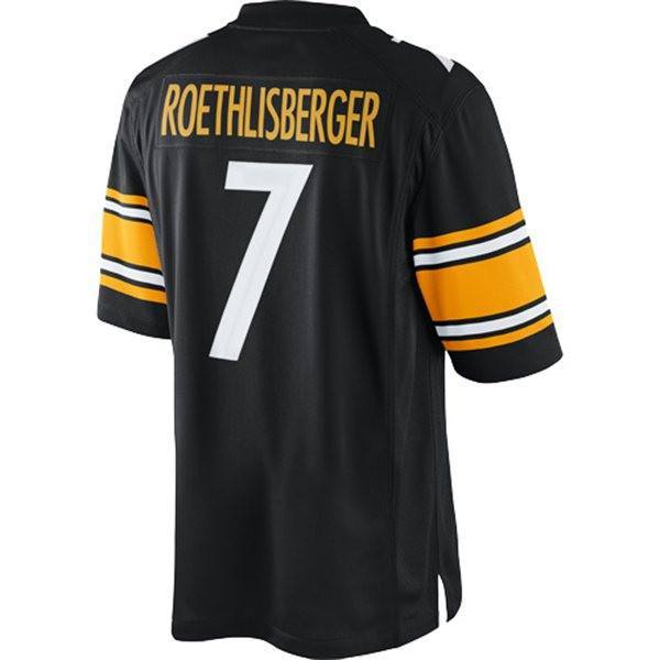 Men's Nike Pittsburgh Steelers Ben Roethlisberger LIMITED Team Color J