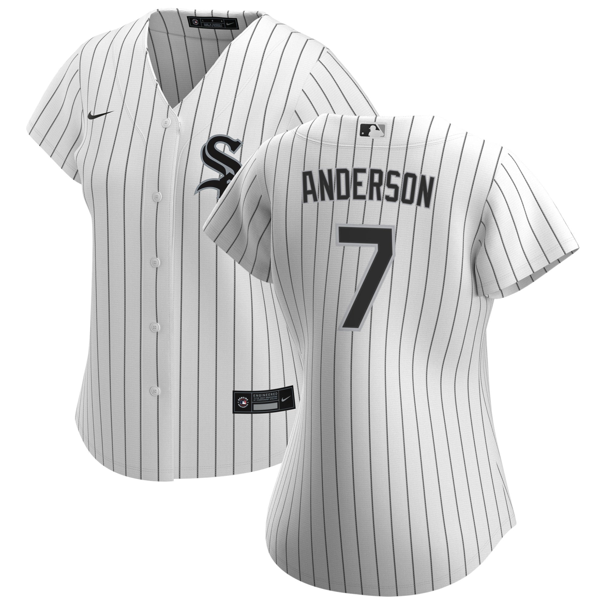 Nike Women's Tim Anderson Chicago White Sox White Home Replica Team Jersey S / White