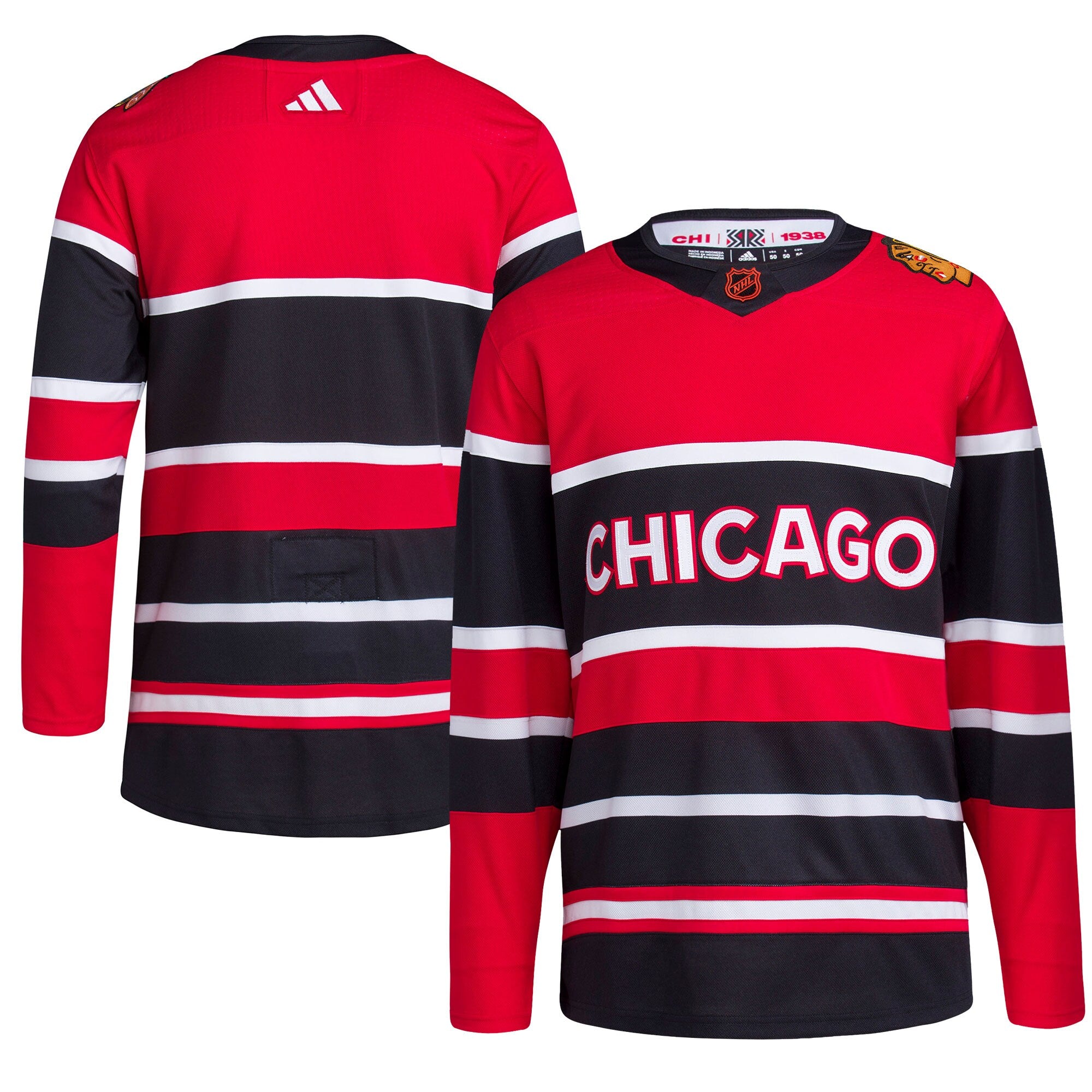 Adidas Reverse Retro 2.0 Authentic Hockey Jersey - Vancouver