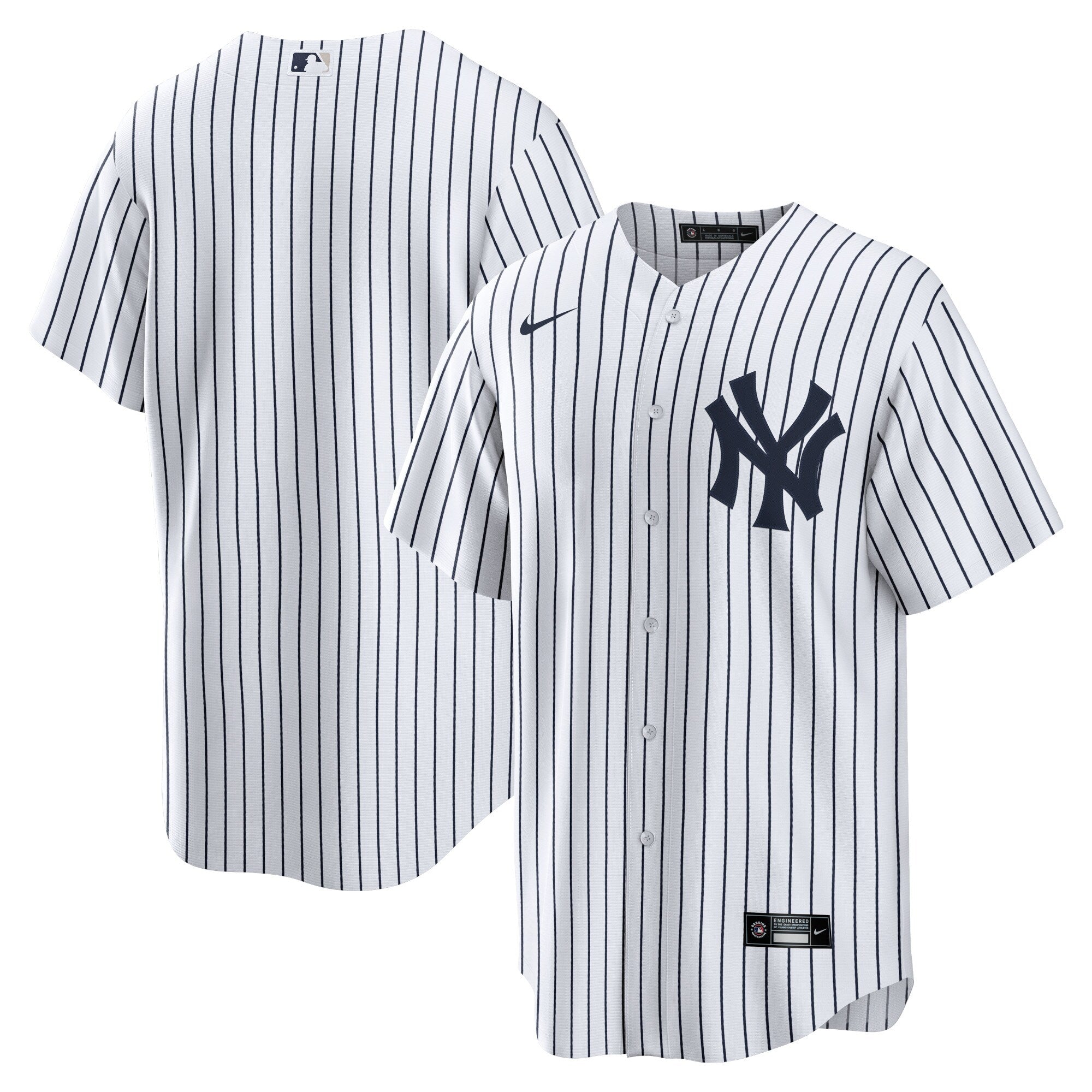 Nike Men's New York Mets White Home Blank Replica Jersey