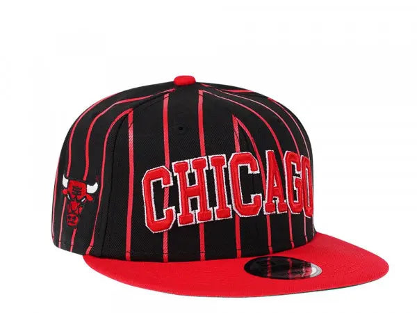 New Era 9Fifty City Arch Chicago Bulls Snapback Hat - Black, Red