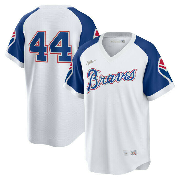 Nike Men's Atlanta Braves Black Cool Base Blank Jersey