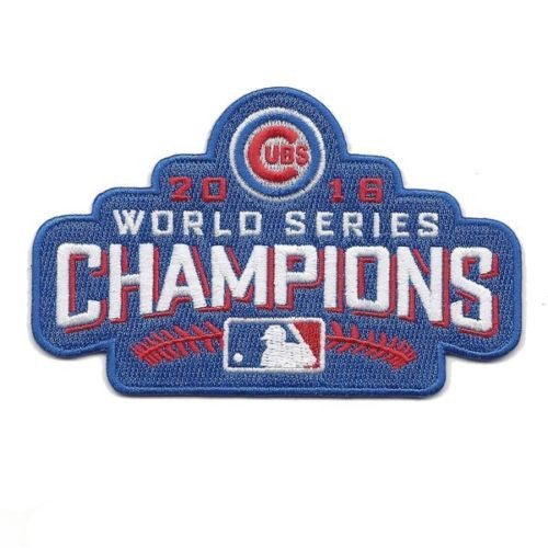 Cubs World Series Patch Chicago Cubs Embroidered Patch